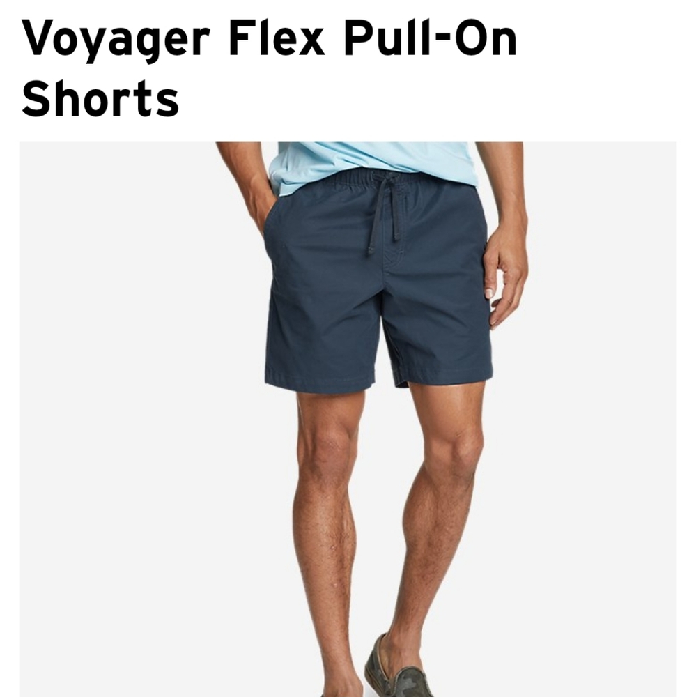 Eddie Bauer Voyager pull-on shorts